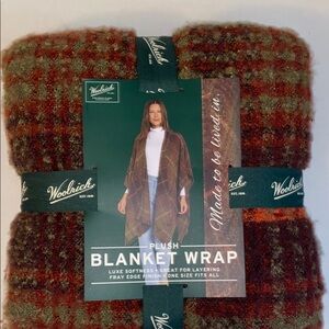 Woolrich Plush Blanket Wrap